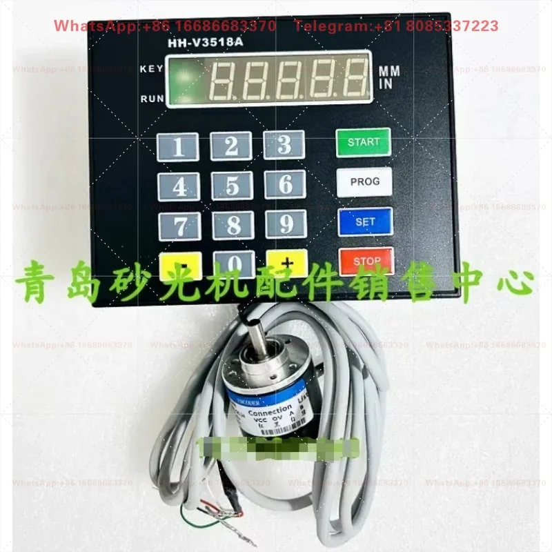 Sanding machine accessory thickness encoder UV roller coating machine counting HH-V3518A digital display meter