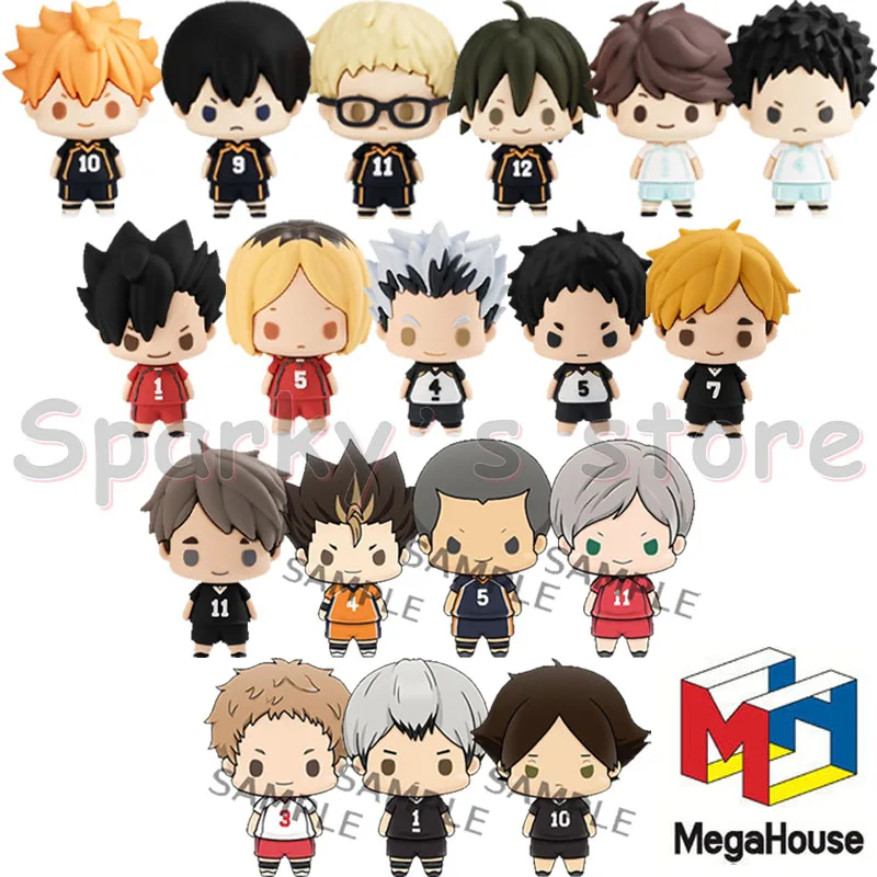 MegaHouse Original Chokorin Haikyuu!! Anime Figure Tobio Kageyama Shoyo Hinata Action Figure Toys For Boys Girls Kids Gifts