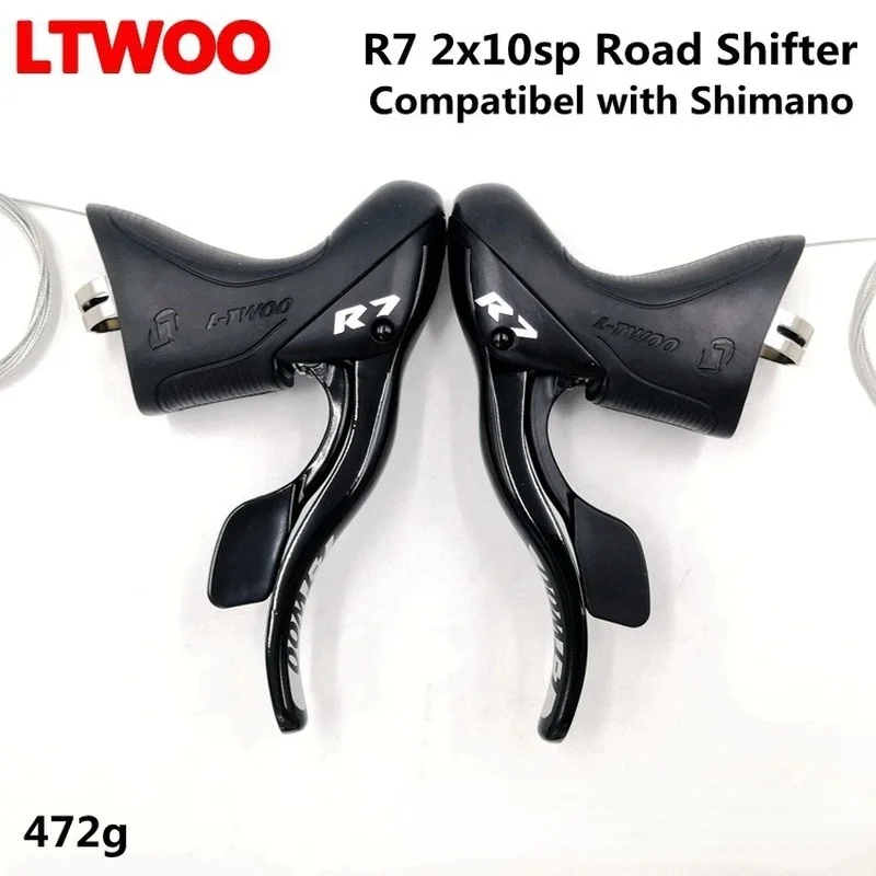 Ltwoo Blueprint R7 Road Bike Kit 20 Speed 2 Finger Dial 10 Hand Change Front Dial Rear Dial Folding Bicycle Transmission