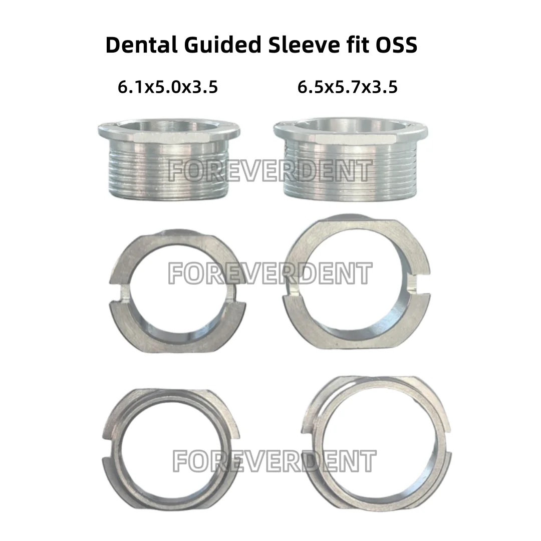 10pcs Dental Digital OSS Guided Sleeves Digital Implant Planning Template Drill Position ∅5.0/5.7mm