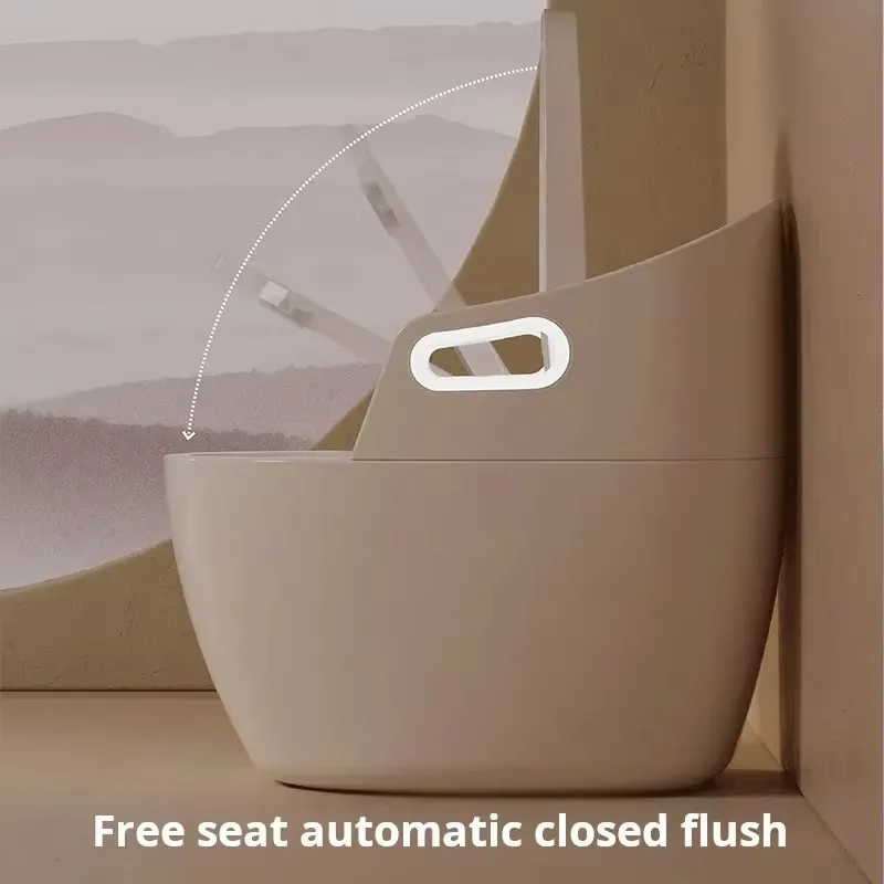 New Design Ceramic Wall-mounted Massage Function Automatic Flushing Intelligent Remote Control Leakage Smart Toilet