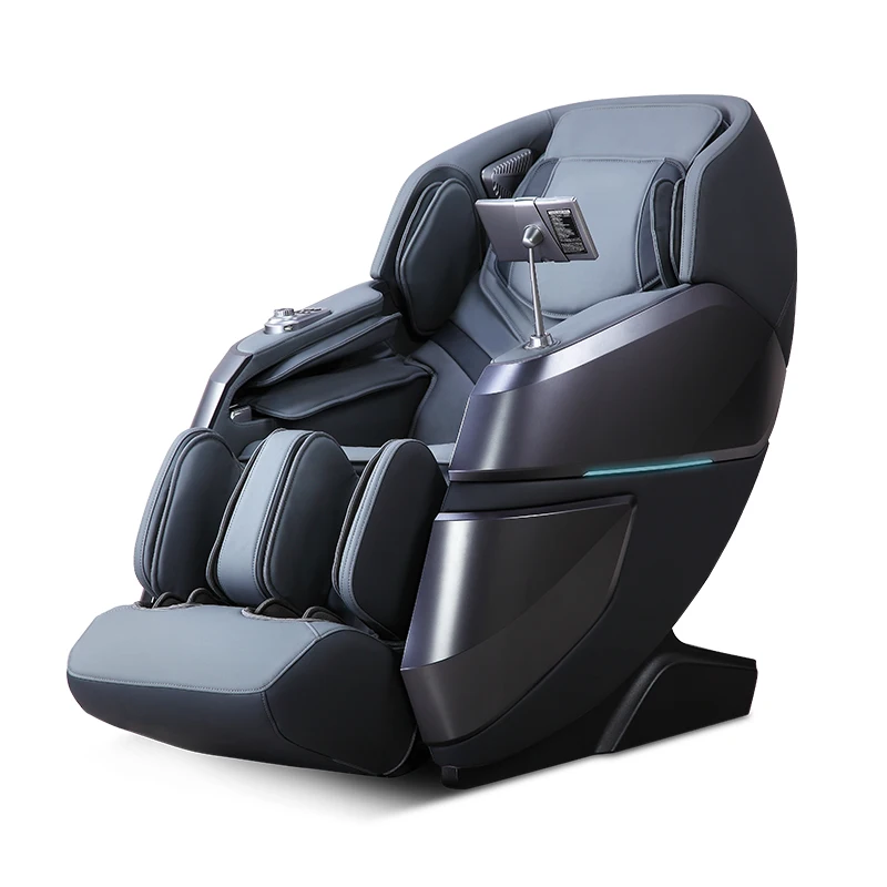 Pu Leather Luxury Sl Track 4d Full Body Zero Gravity Lift Up Salon Massage Chair With Infrared Physiotherapy