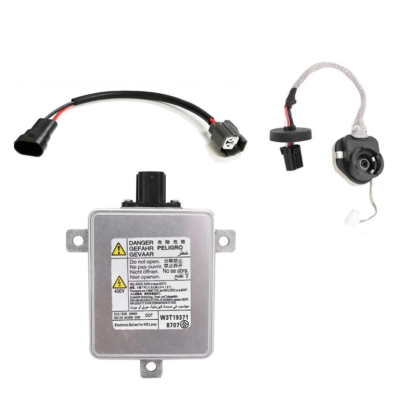 

W3T19371 W3T15671 W3T16271 W3T20971 Xenon HID балласт для фар с зажигателем и кабелем питания для 2006-2014 Acura 2004-2014 Honda