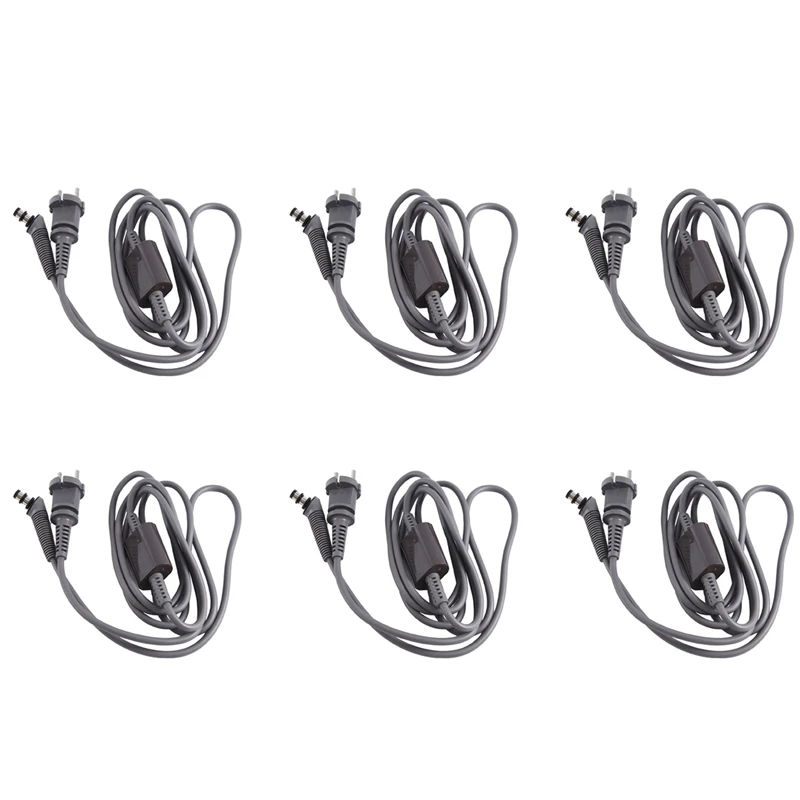 

6X For Dyson Airwrap Hair Styler HS01 HS05 Curling Iron Special Power Cord Replacement Repair Accessorie EU Plug