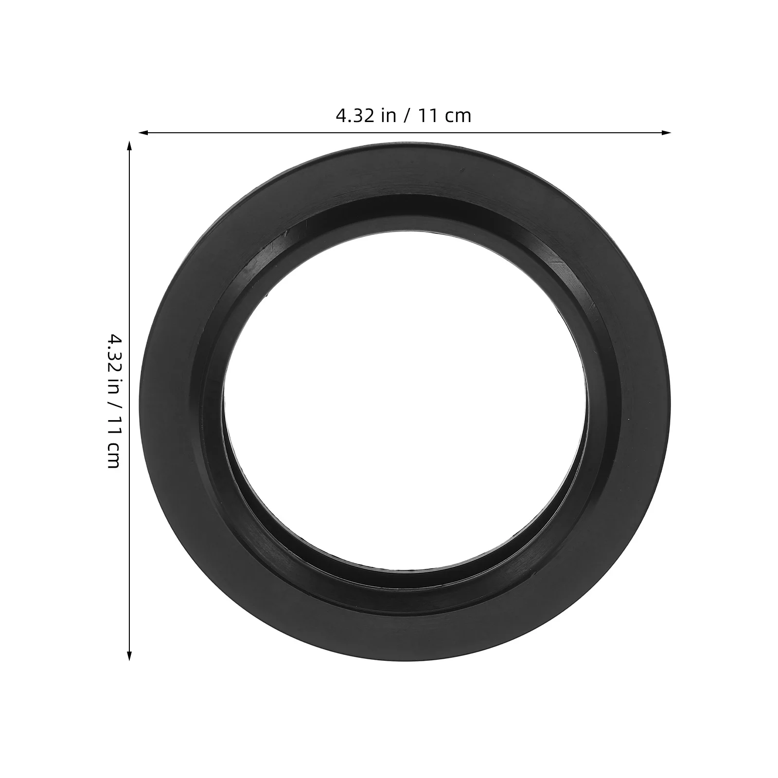 2Pcs Toilet Tank Seal Kit Rubber Gasket Replacement Parts Leakproof Design Sealing Rings Rv Seal