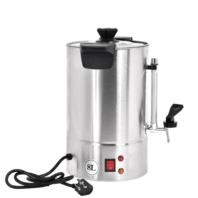 Stainless steel electric boiling machine commercial milk tea heating kettle