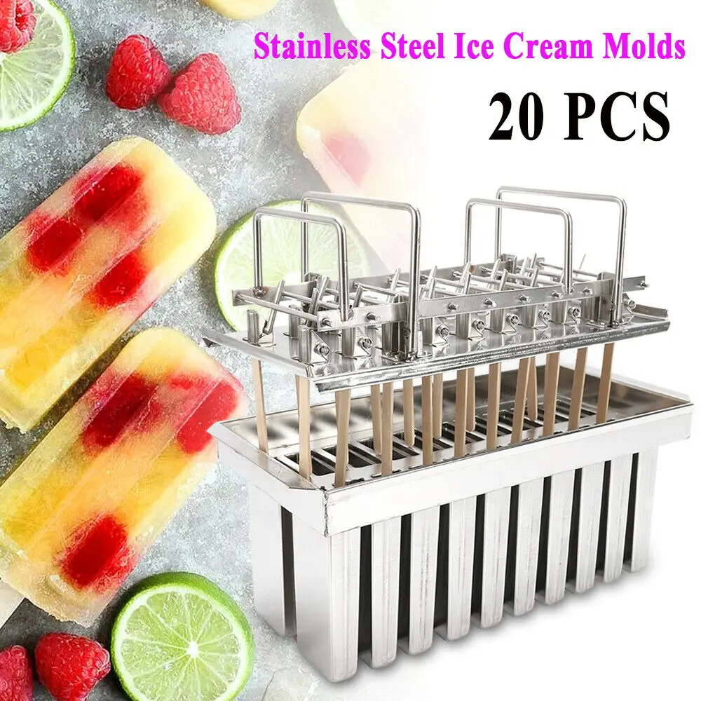 Ice Cream Molds Available in 5 Different Sizes for Homemade Treats, Versatile and Convenient for Various Creations