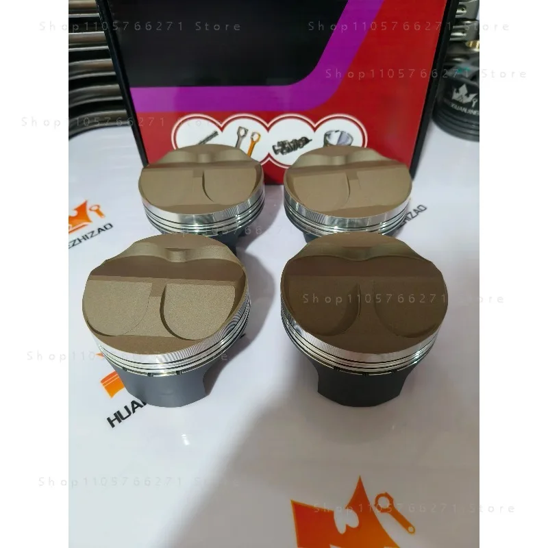 Forged Pistons for Honda K24 K20 800HP 5 Axis CNC High Compression Racing Engine Pistons Set 1 pcs