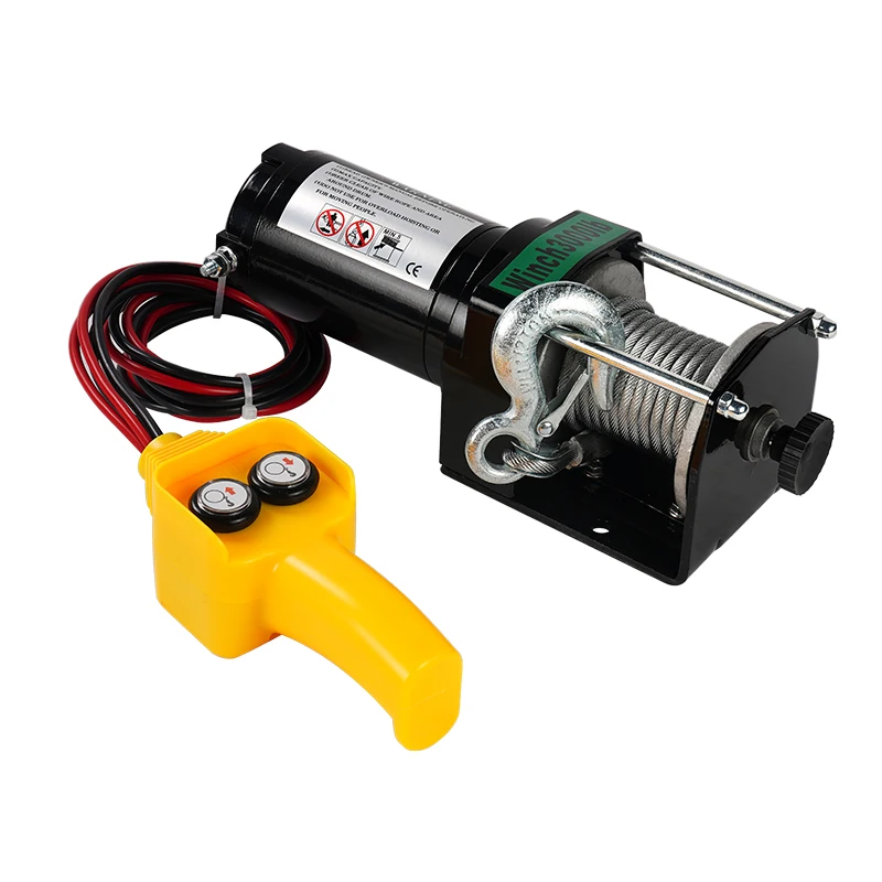 New Type China Manufacture Customizable Electric Winch Ice Vehicle Rescue Forest Fire Disposal Car Rollover Righting ForWholsale