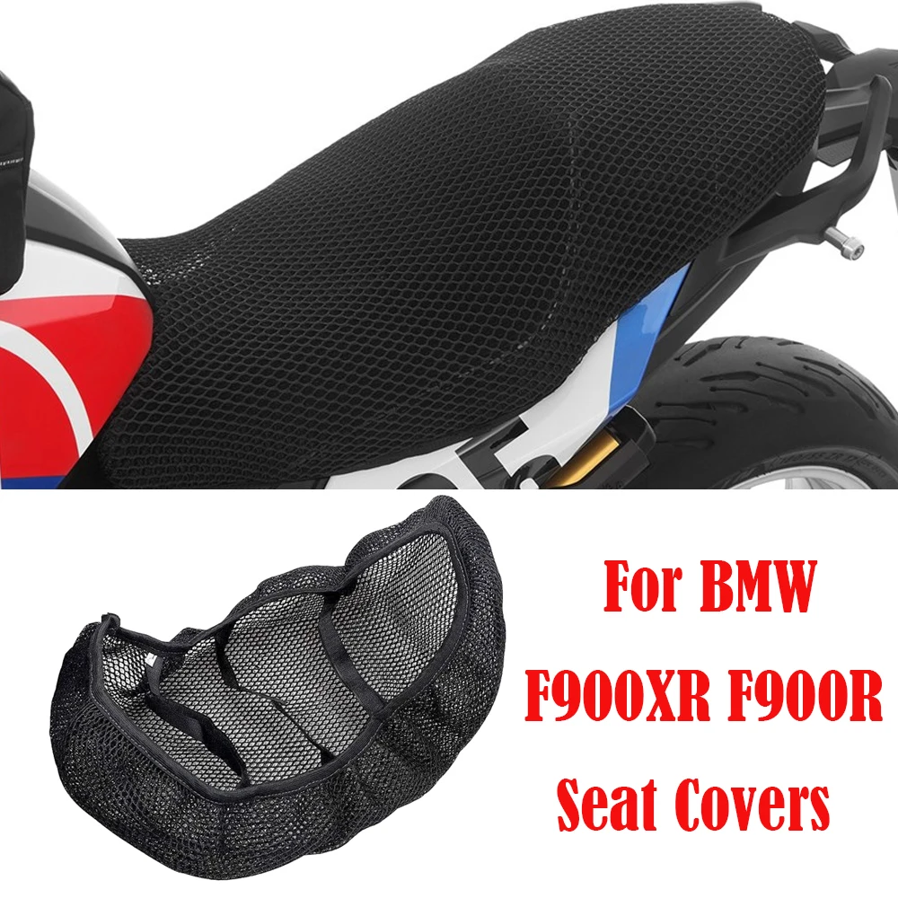 

Seat Covers For BMW F900XR F900R F 900 XR F900 R Motorcycle Anti-Slip 3D Mesh Fabric Seat Cover Breathable Waterproof Cushion