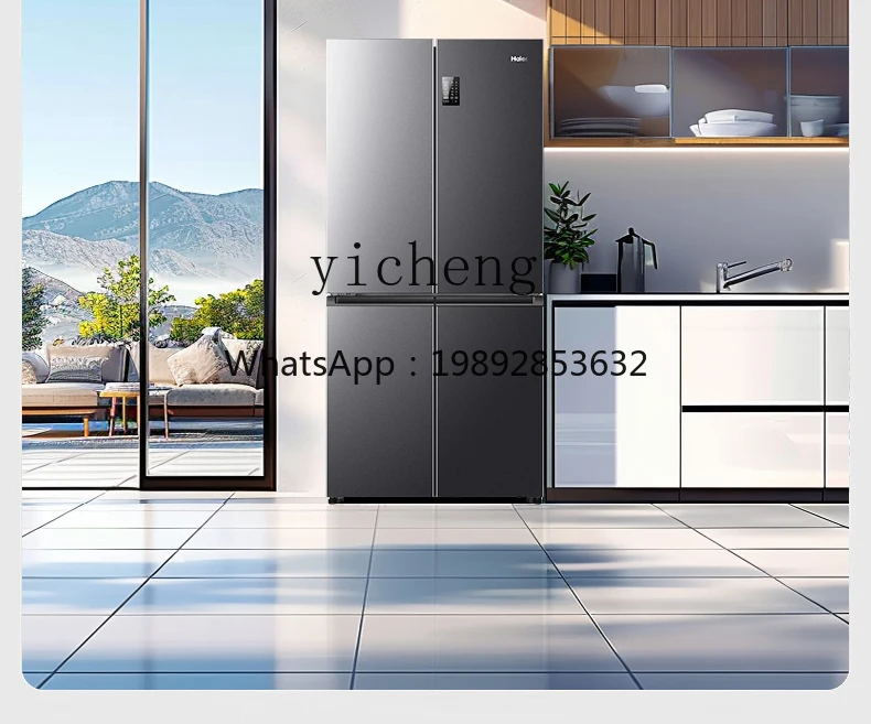 ZS  539L Cross Door Four Door Refrigerator Household Air Cooling Frost Free Inverter First Class Energy Efficiency Double Door