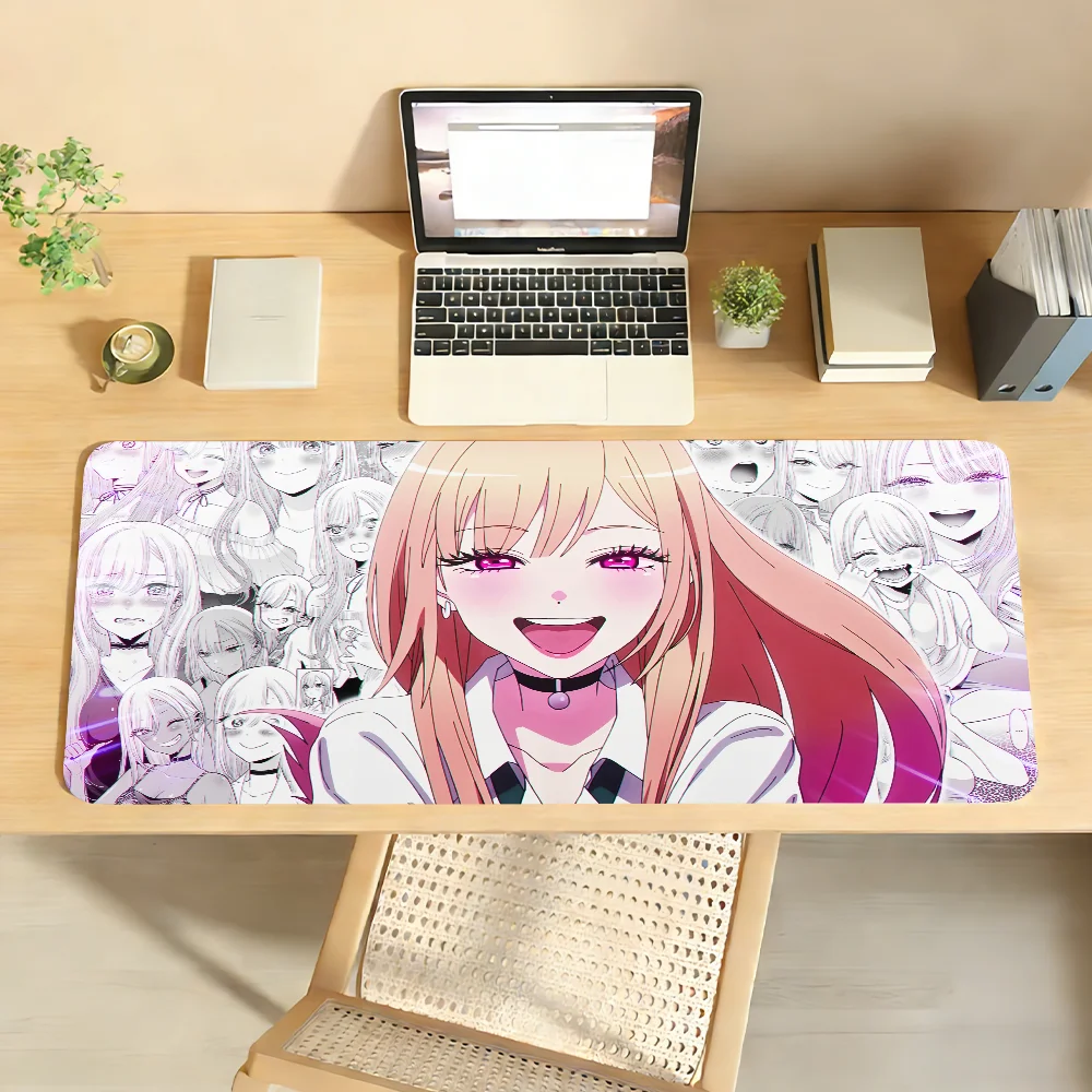 Anime M-Marin K-Kitagawa Mouse Pad Non-slip Locking Edge Des