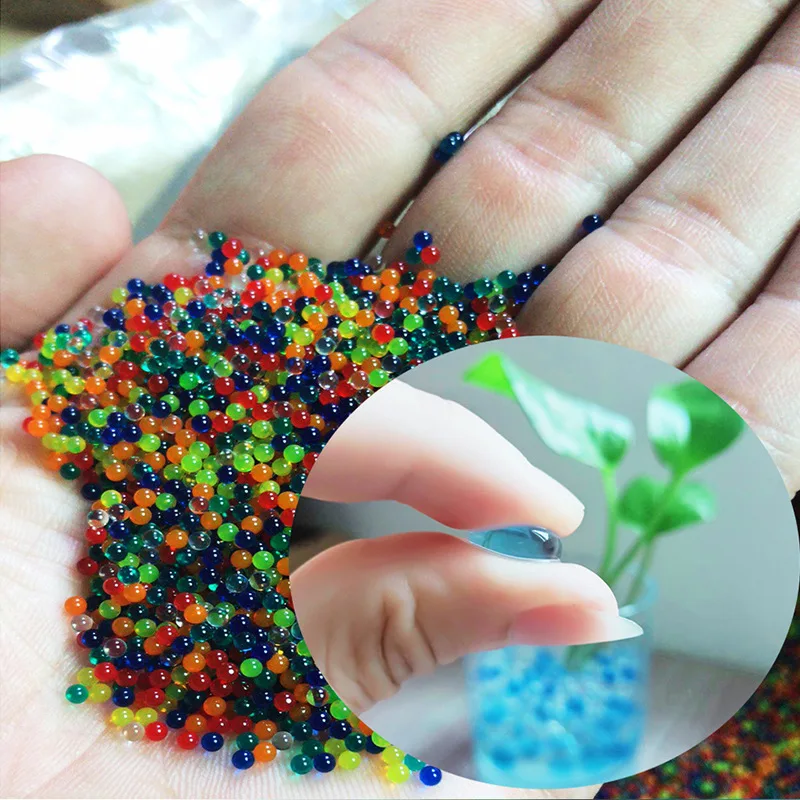 Soft Paint Crystal Ball Beans Brinquedos para meninos, Balas de água, Pistola Rifle Guns, Glock P90, M416 Machine Pellet, 7-8mm