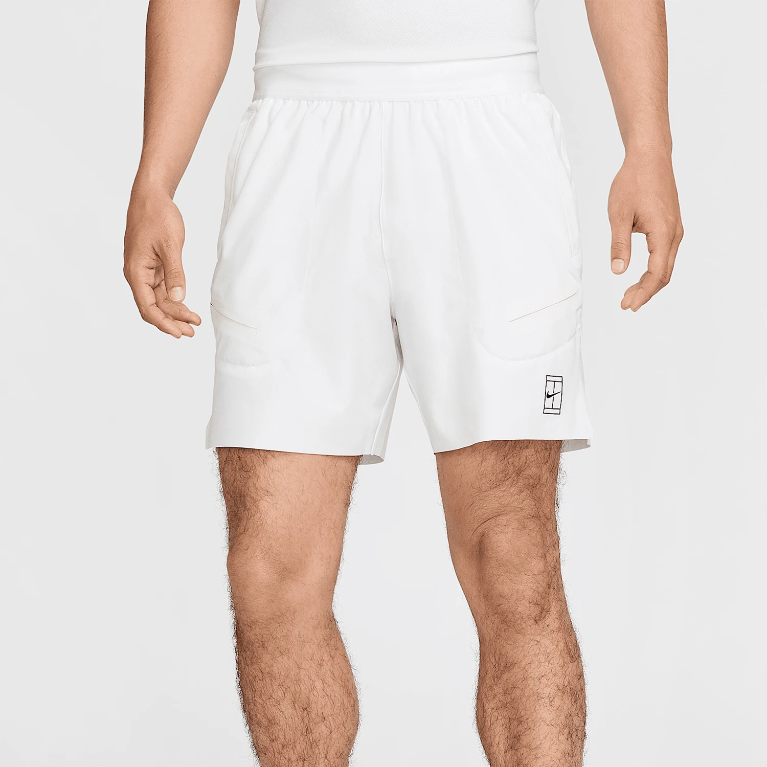 Nike genuine Dri FIT men's sport tennis minimalist training shorts FZ6914-100