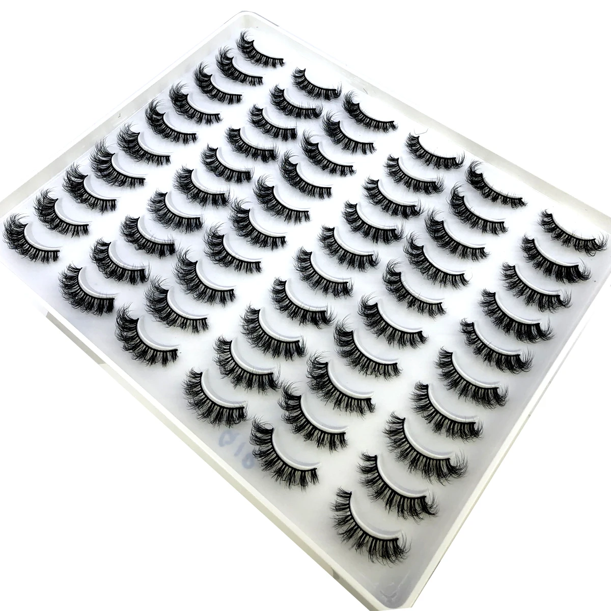 30 Paar Flauschige Lange 3D Nerz-Wimpernverlängerungen Weiche Nerz-Wimpern für Schönheit – Detail 31