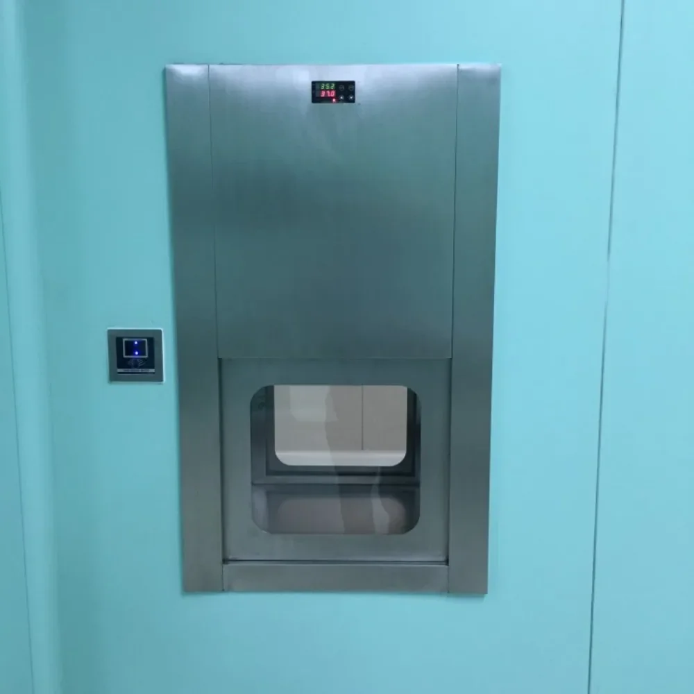 Customized Stainless Steel Lift Pass Box Air Cleaning Equipment for Hospital and Laboratory Sterile Transfer