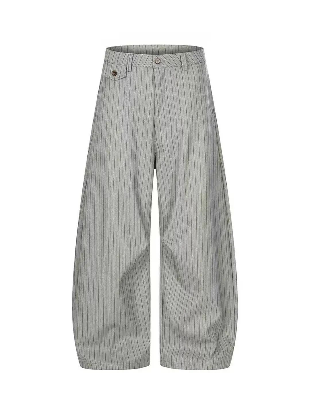 

Casual Stripe Men's And Women's Loose Drapey Wide Leg Pants American Sle Spring Faion Leisure Trousers for Young Adults