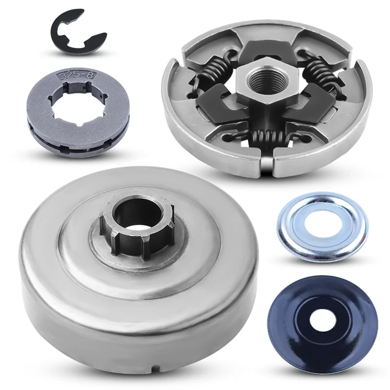 Kit de substituição de roda dentada de tambor de embreagem-3/8 "7T para modelos Stihl MS 170 171 180 181 190T 191T 210 211 230 250