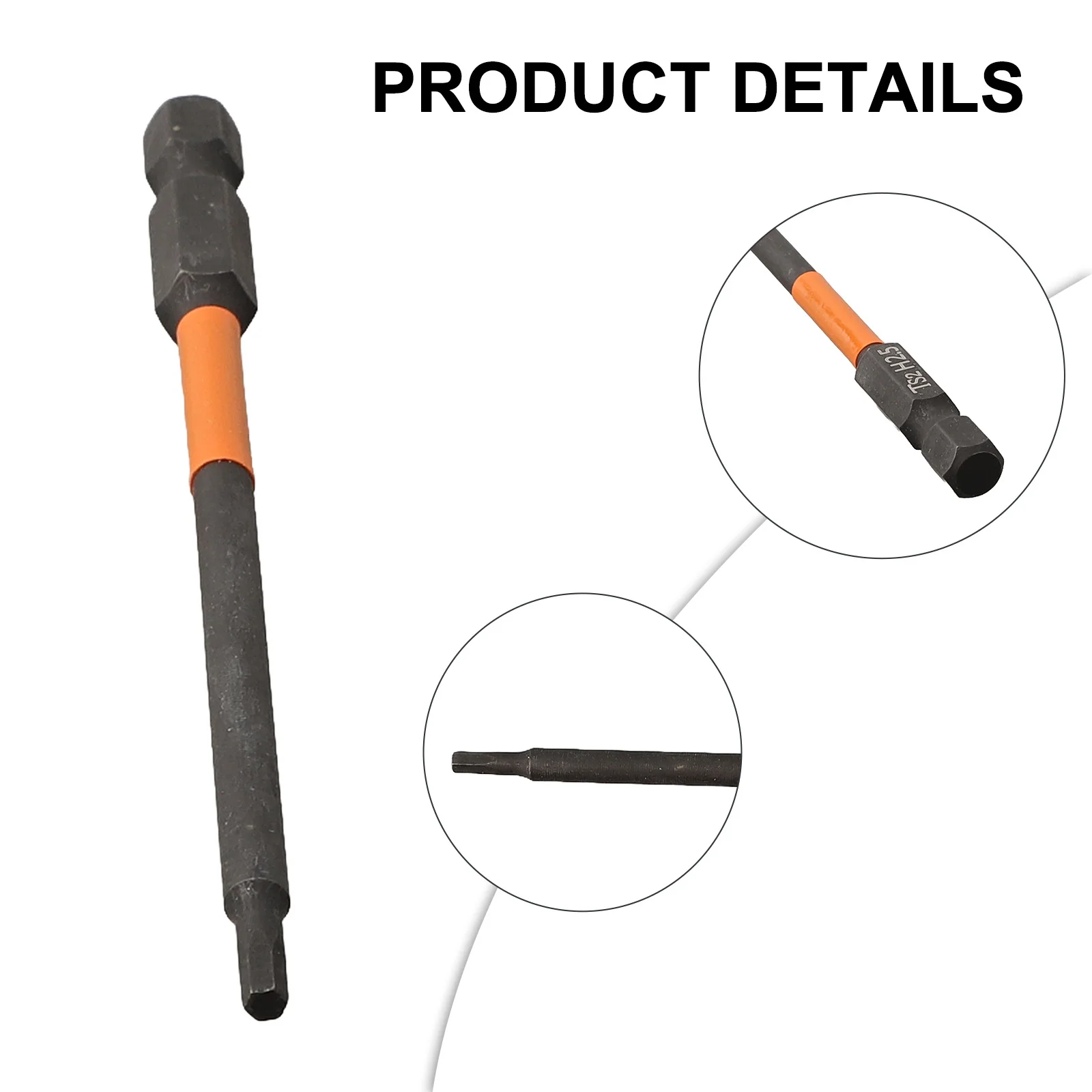 1 Pcs Hexagon Screwdriver Quick Change Driver Power Drill Length 100mm Alloy -Steel Magnetic Hex Driver Bits