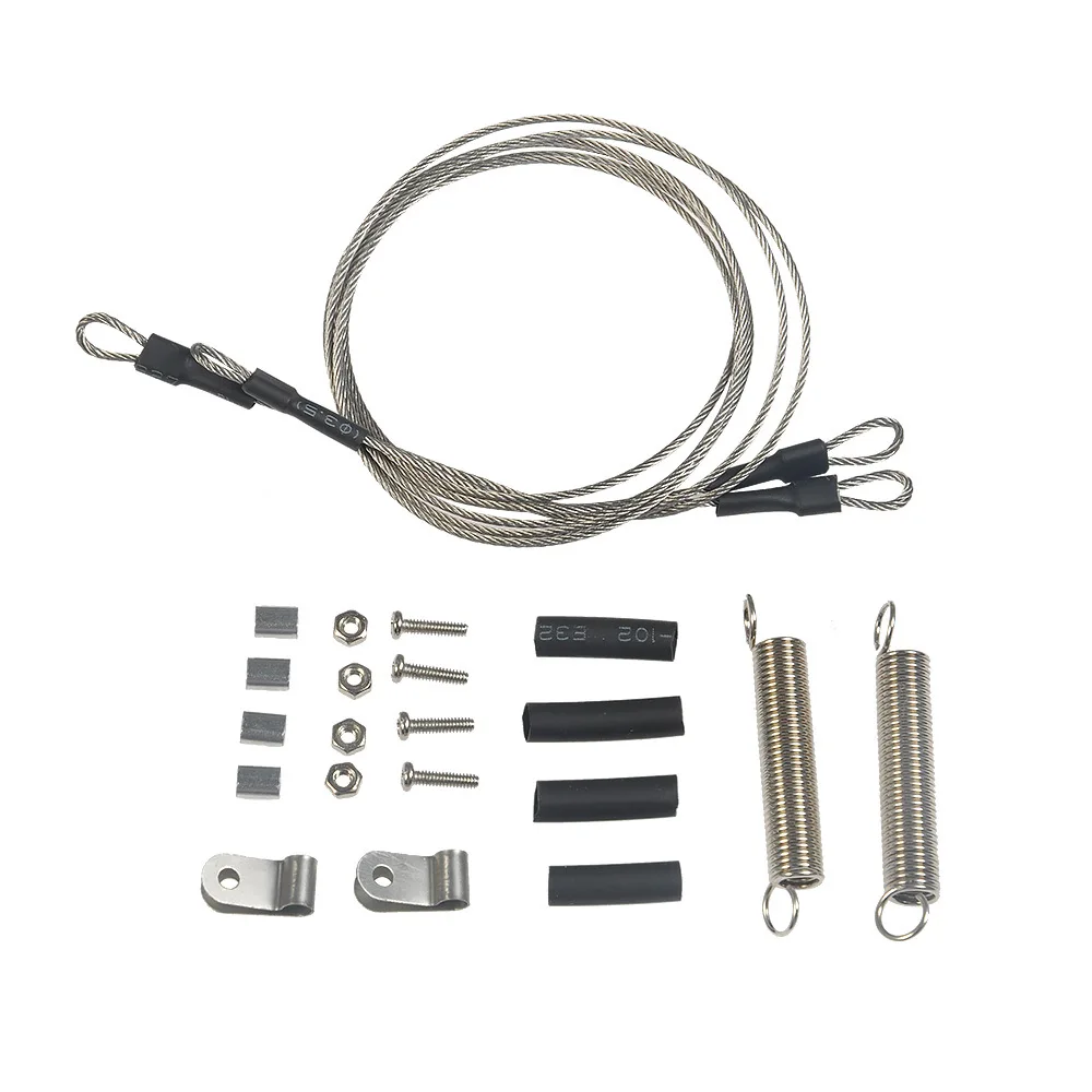 

Двойной стальной трос для лебедки на передний бампер для радиоуправляемых краулеров Axial SCX10 D90 D110 TRX-4