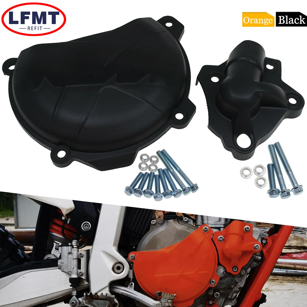 Motorrad Motor Kupplung Schutz Zündung Schutz Wasserpumpe Abdeckung Für KTM 250 350 SX-F EXC-F XC-F XCF-W FREERIDE SXF XCF EXCF