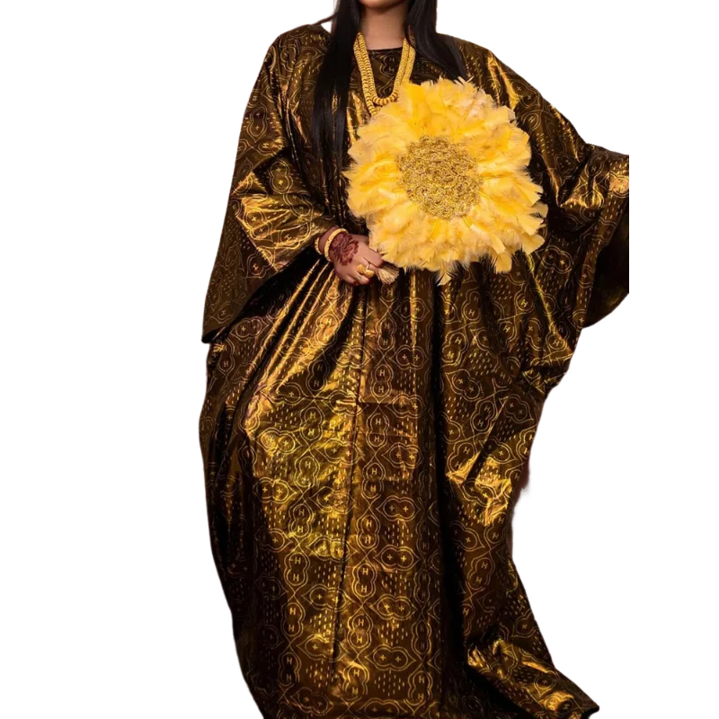 

Exotic Charm African Printed All-Season Robe | Custom New Arrival Plus Size Attire for Naming Ceremonies & Celebrations