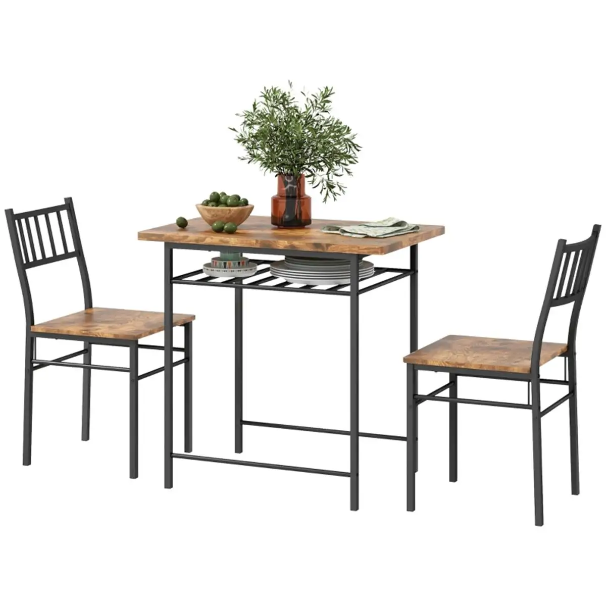 Modern 5-Piece Dining Table Set for Stylish Home Décor - Perfect for Family Gatherings