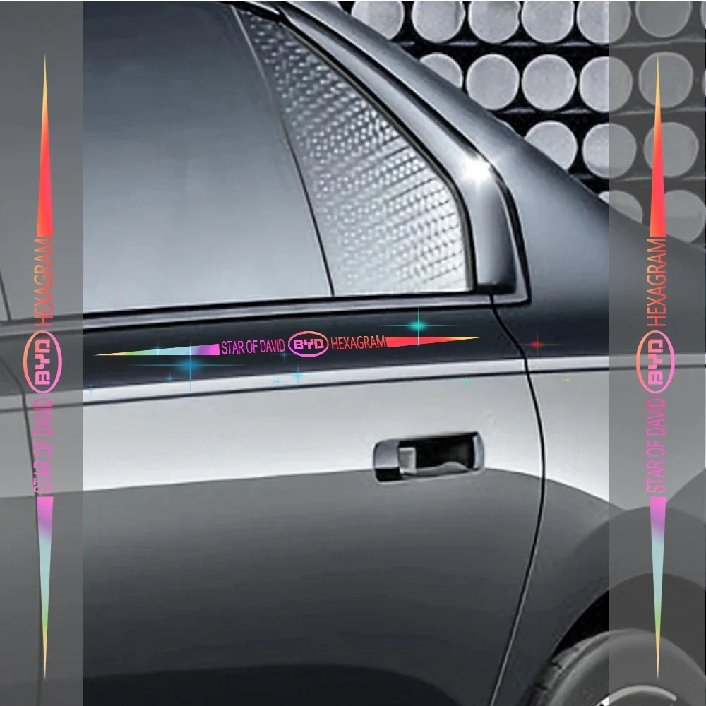 

BYD Car Door Body Side Sticker Sealion Seal Seal U DM-i Atto Dolphin Surf Han Tang Qin I3 Song Exterior Styling Decal