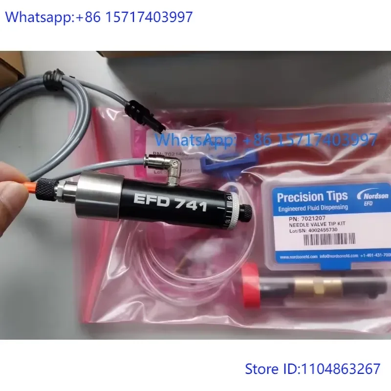 high-precision dispensing valve 741MD impact needle valve zero drop glue gun imported from the United States
