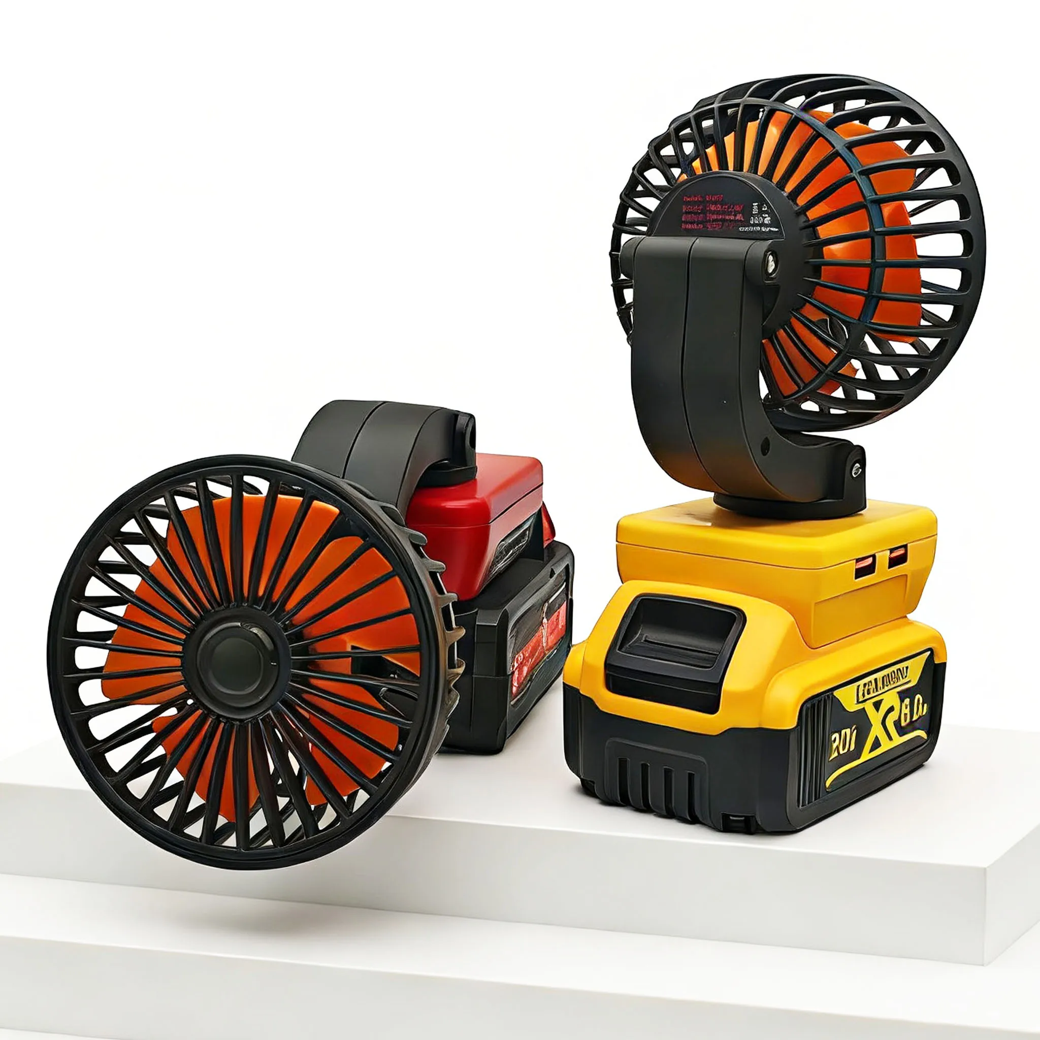 

Запчасти для инструментов DeWalt, Milwaukee, M18, Ryobi: USB-вентилятор, зарядное устройство для мобильного телефона, внешний аккумулятор DCB200 для литий-ионных батарей 18В