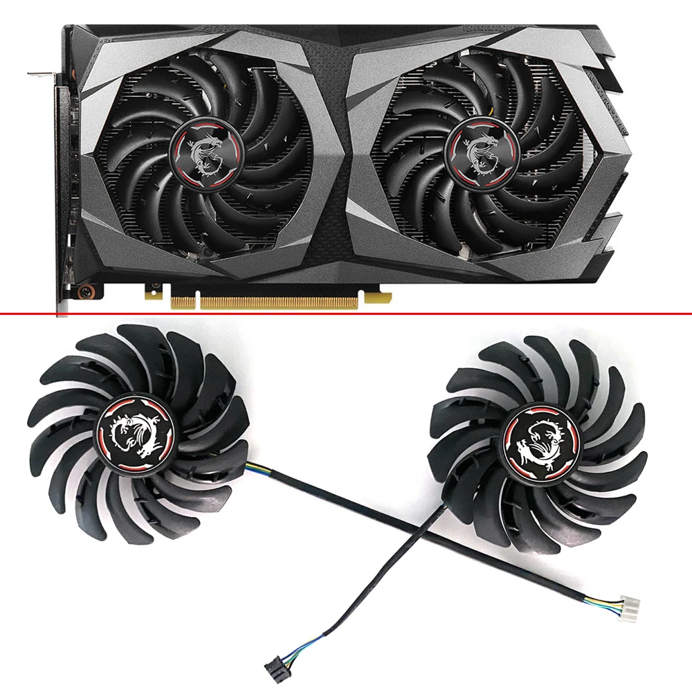 

Cooling Fan 87MM PLD09210S12HH DC12V 0.40A 4PIN graphics fan for MSI GeForce RTX 2060 Super GAMING X video card fan