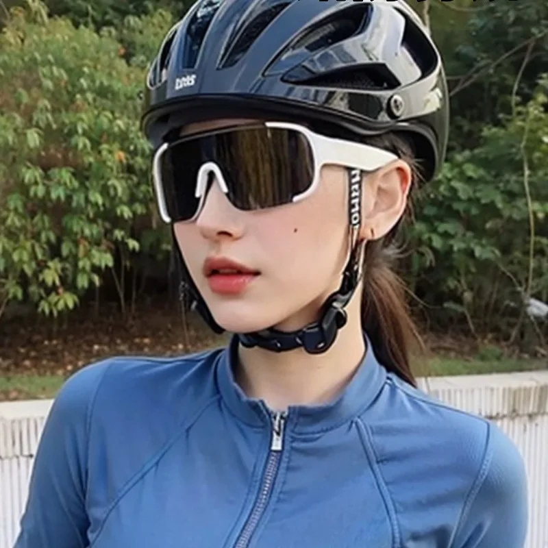 

Men Women Road Riding Eyewear Sport Glasses Mountaineering Snow Goggles Cycling Sunglasse Windproof Snow Hiking Glasses with Box