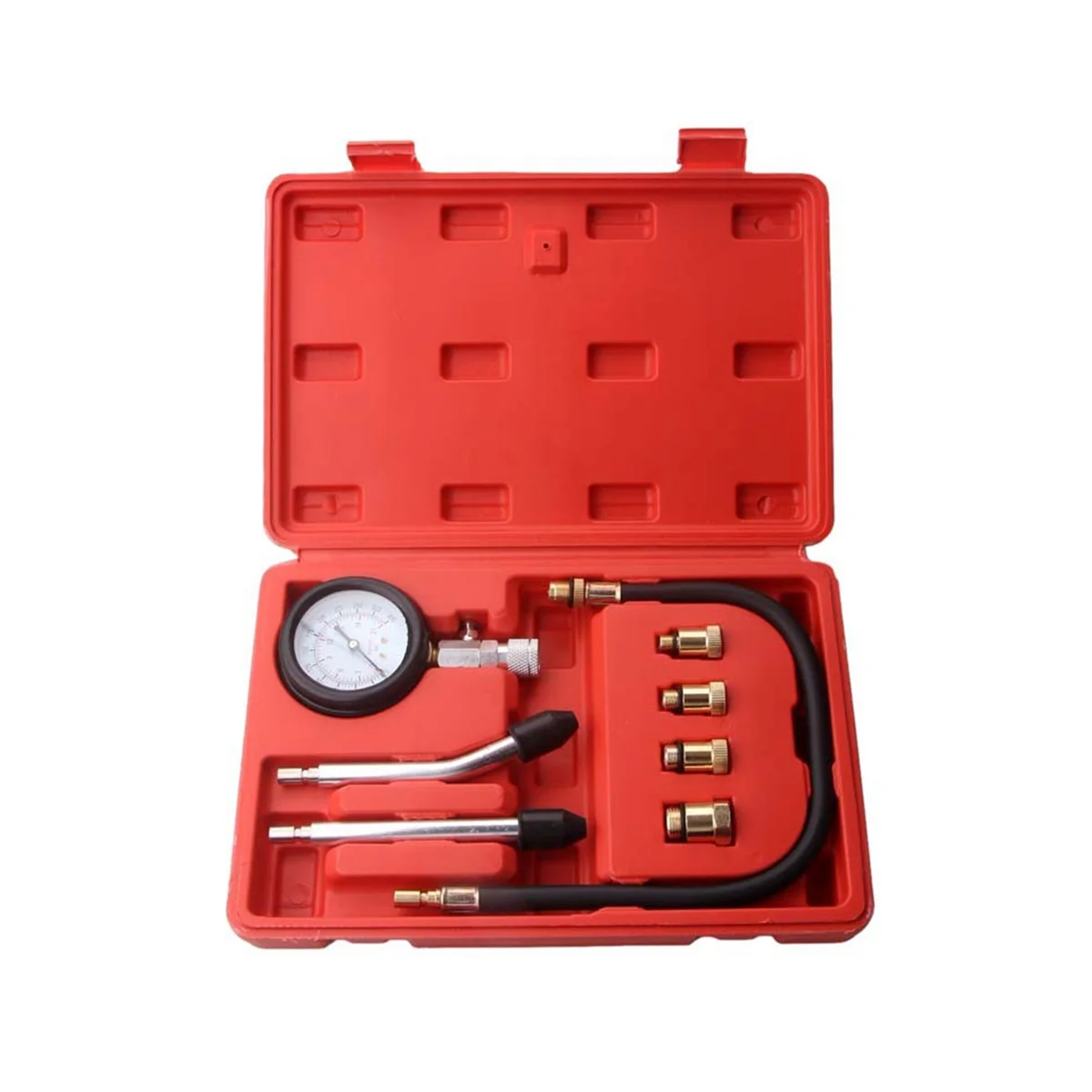 0-300Psi Multifunctional Cylinder Pressure Gauge Dual-Purpose Cylinder Pressure Gauge Cylinder Gauge Test Kit