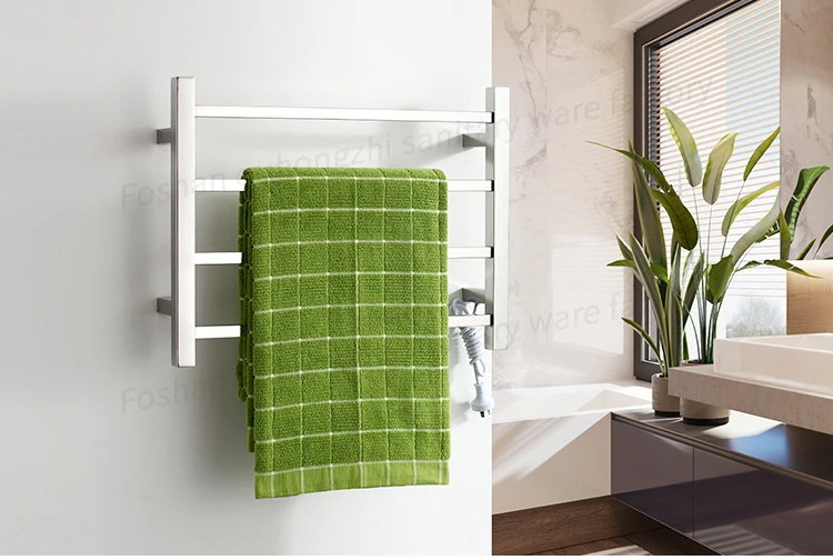 Hotel Bathroom Heating Element For Towel Warmer Chrome Stainless Steel Spa Towel Warmer
