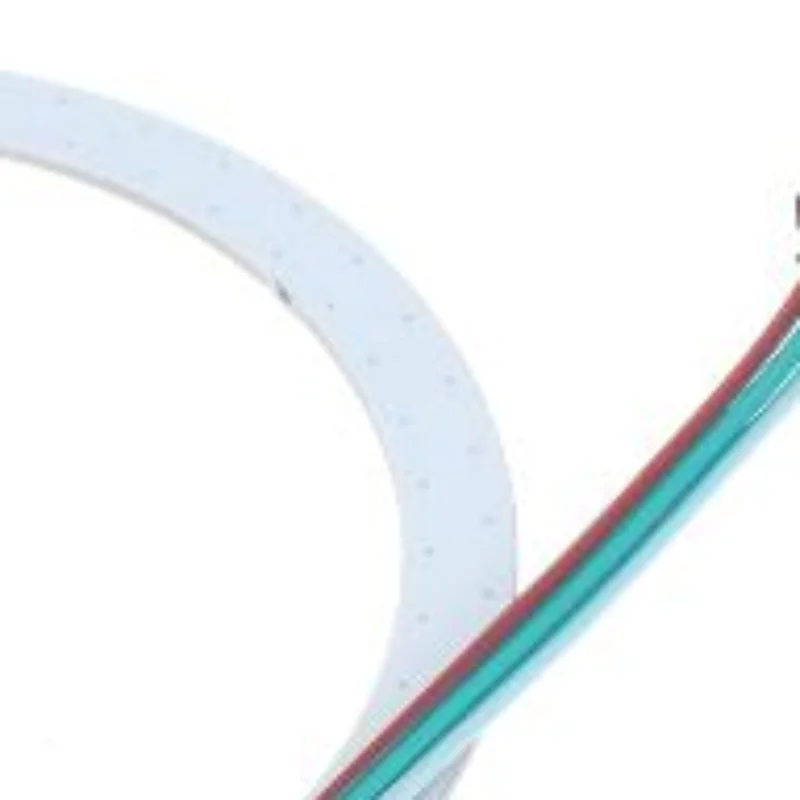 WS2812B LED Pixel Ring 8/16/24/35/45Leds Individually Addressable WS2812 Built-in IC Smart DC5V White PCB