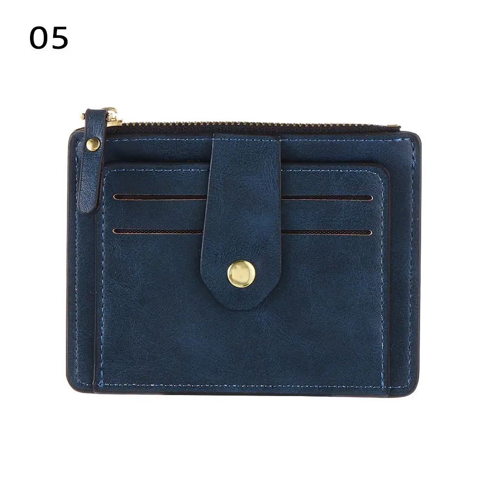 

Slim Money Pocket Business Leather Small Wallet ID Credit Case Card Holder