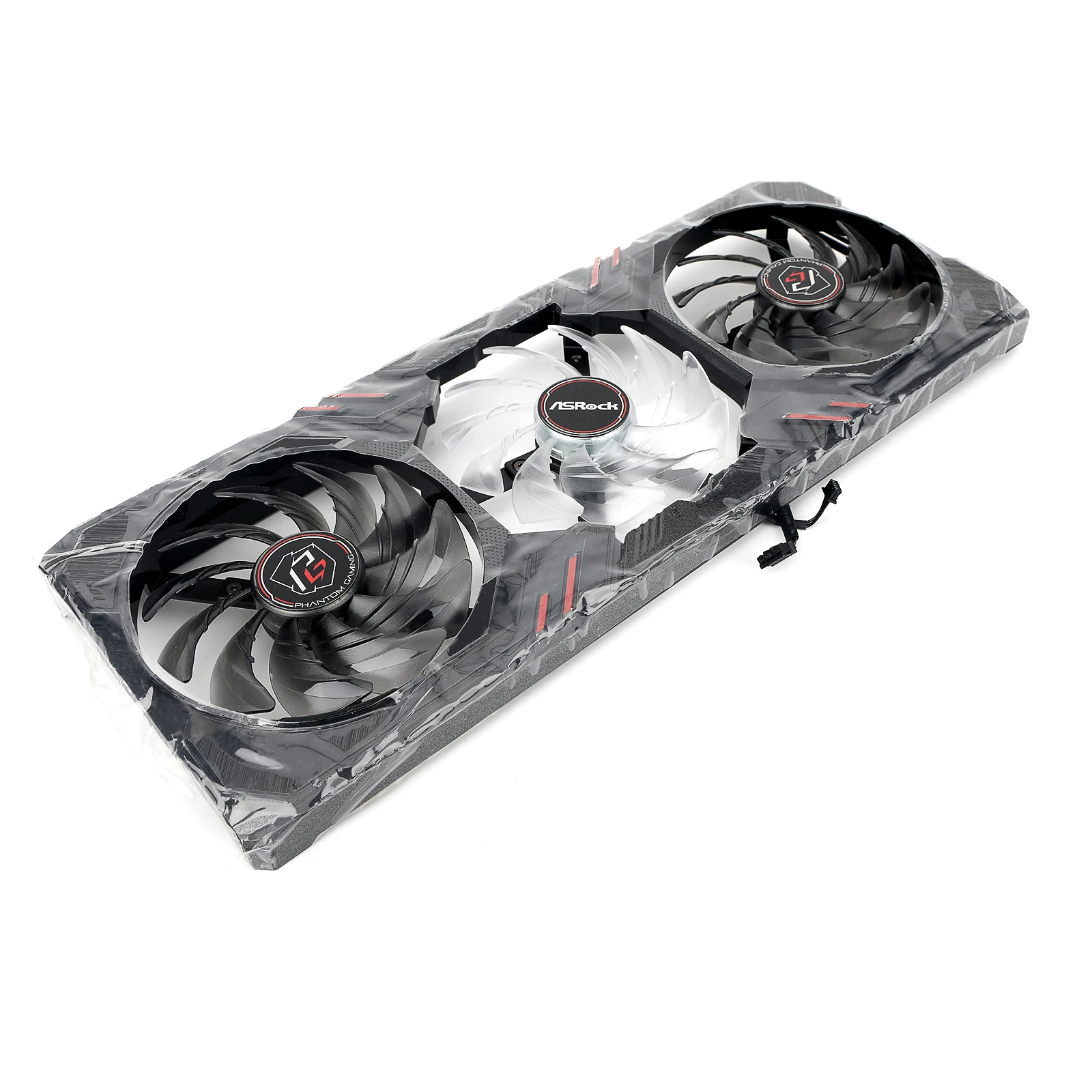 New Cooling Fan Case Replacement For Asrock AMD Radeon RX 6600 XT Phantom Gaming D 8GB OC Cooler