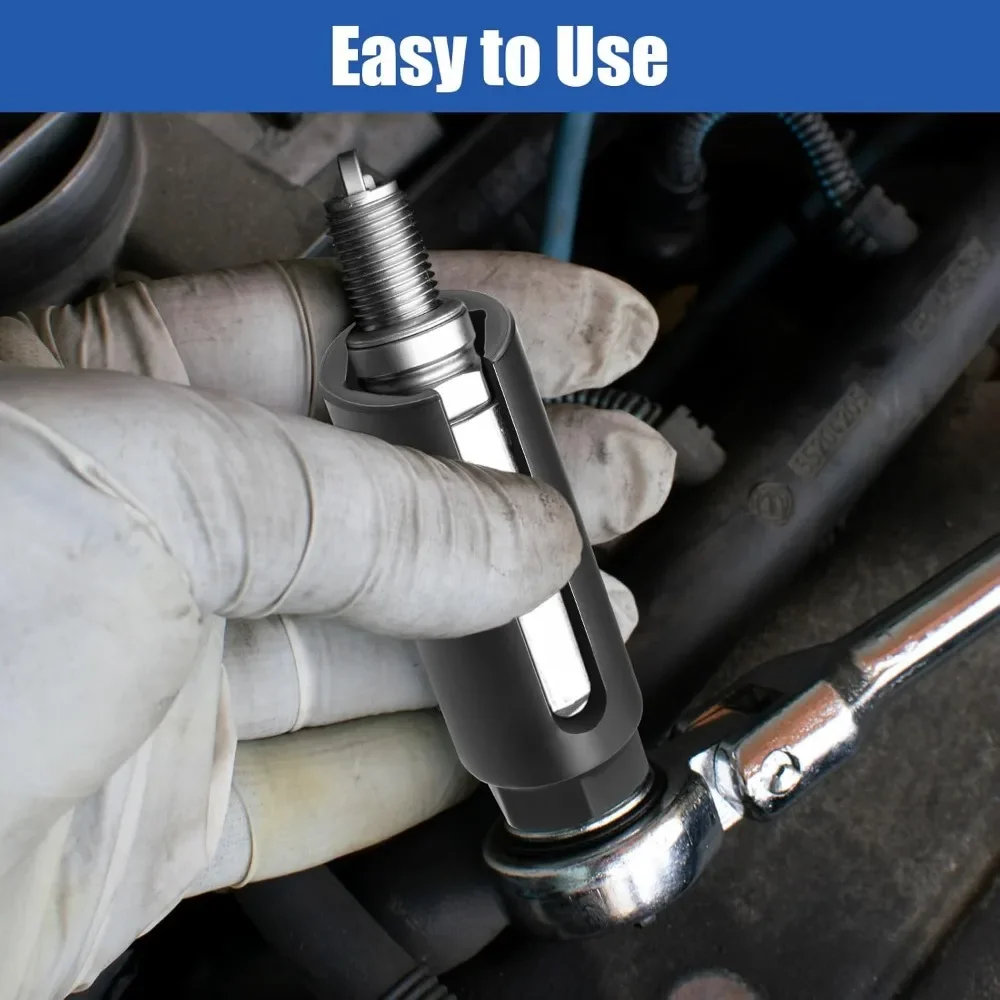 Picture 6: Universal 22mm 1/2'' Drive Car Oxygen Cxygen Sensing Drive Socket Wrench Car Tools Professional Car Accessories