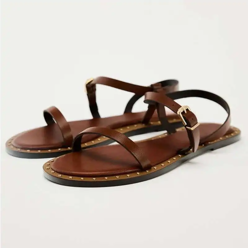 

Сандалии для женщин, роскошные дизайнерские женские тапочки, шлепанцы, офисная женская обувь на плоском каблуке, красные сандалии для танцев, свадебной вечеринки