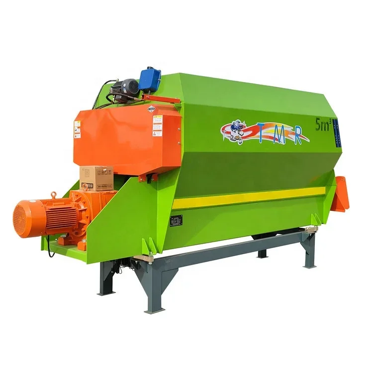 Special horizontal cattle and sheep feed mixer for breeding farms TMR feed mixer