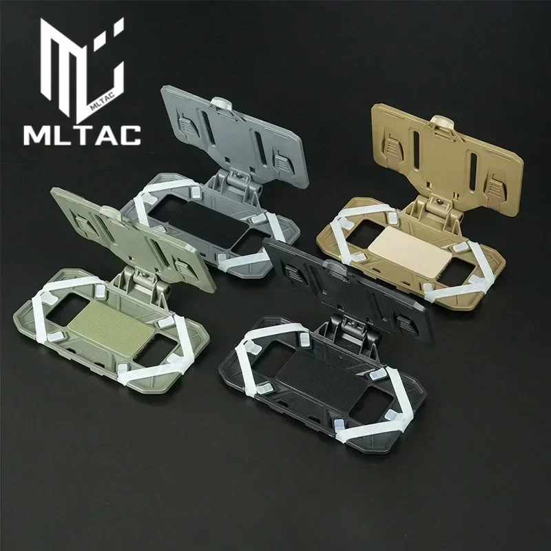 Tactical Vest Mobile Phone Rack, Esportes ao ar livre, Dobrado Placa de Navegação, Pendurado Lado, Caça Mapa Painel Titular, Novo