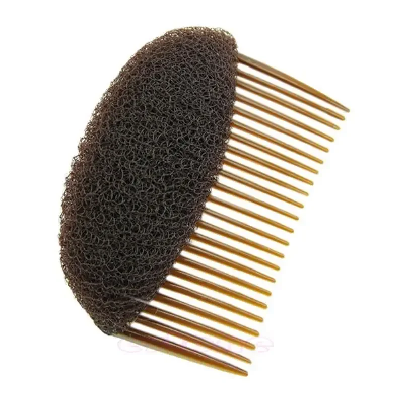 Hair Styler Styling Comb  Dressing Volume Bouffant Beehive Shaper Bumpits Foam on Clear  Xmas Gift