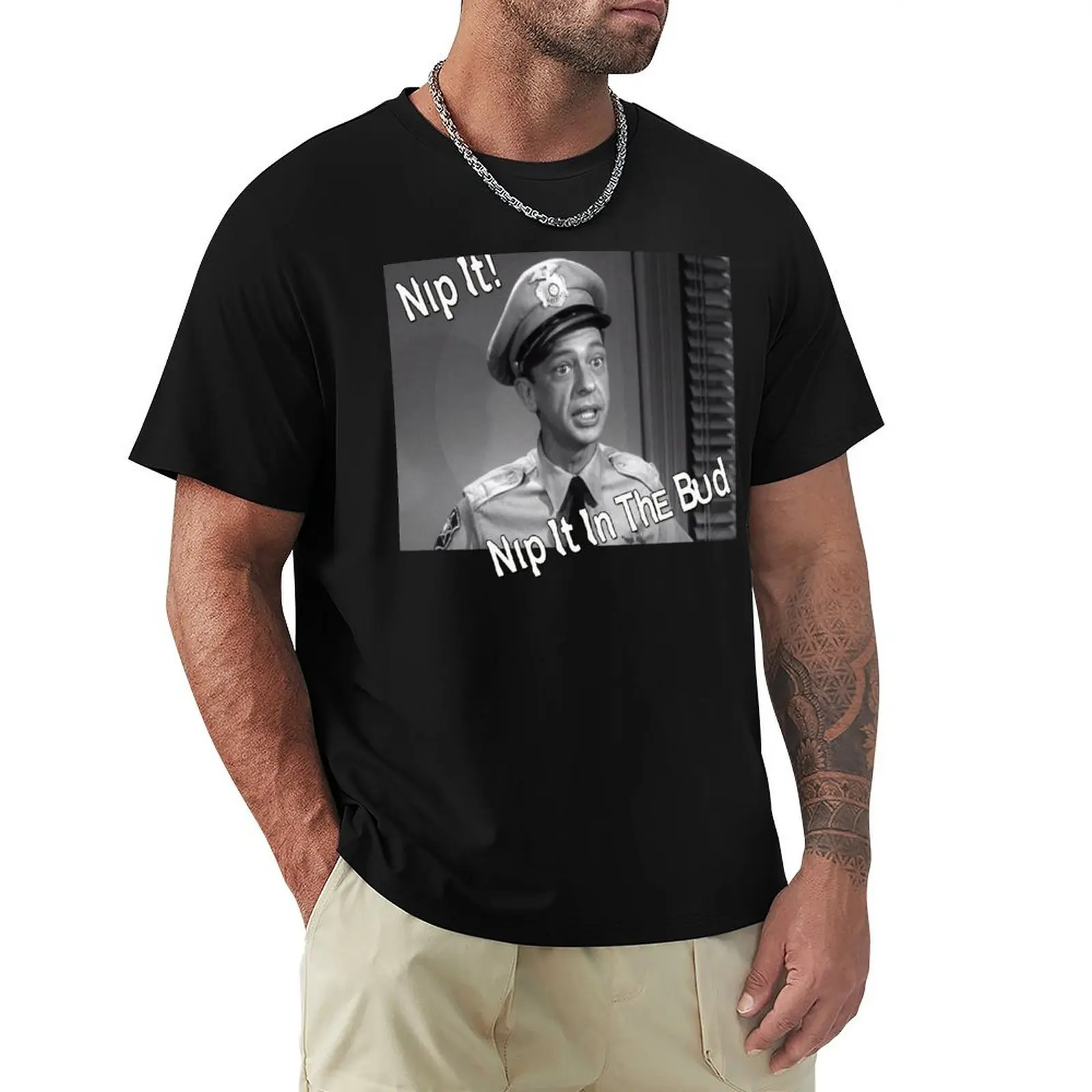 

Barney Fife, Nip It T-Shirt Dry Fit Running Short Sleeve Top