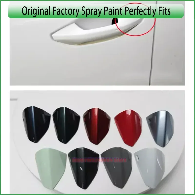 For Audi A3 Q4 2021 2022 2023 Auto LHD Front Left Door Handle Lock Cover Cap Direct Fit Replacement