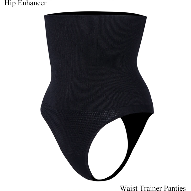 Kobiety odchudzanie mocna kontrola stringi bielizna wysokiej talii urządzenie do modelowania sylwetki Butt Up majtki Shapewear Slim paski gorset gorset Waist Trainer