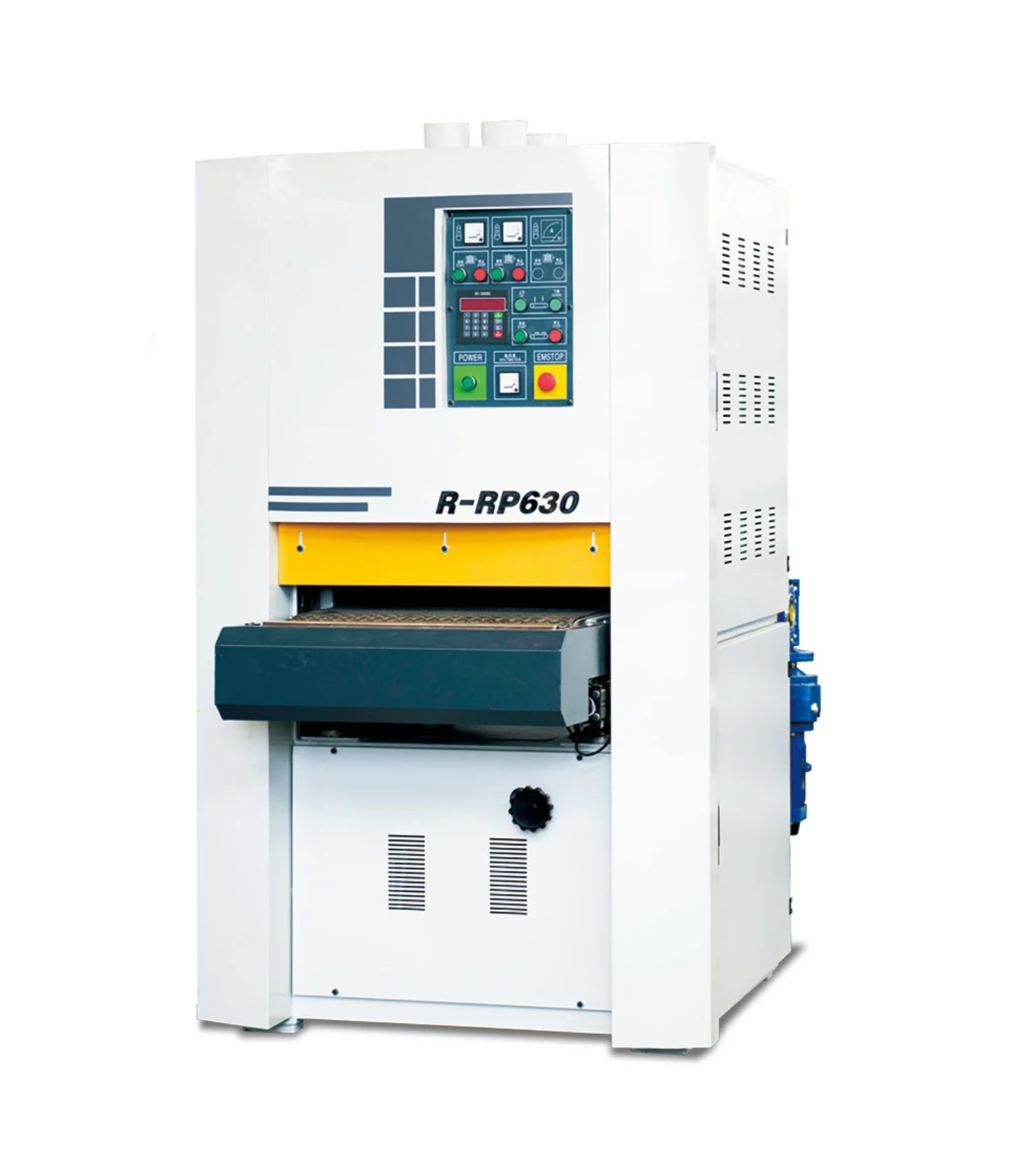 Woodworking Wood Furniture Cabine Board Primer Lacquer Paint Wide Belt Brush Polishing Calibrating Sander Sanding Machine CE