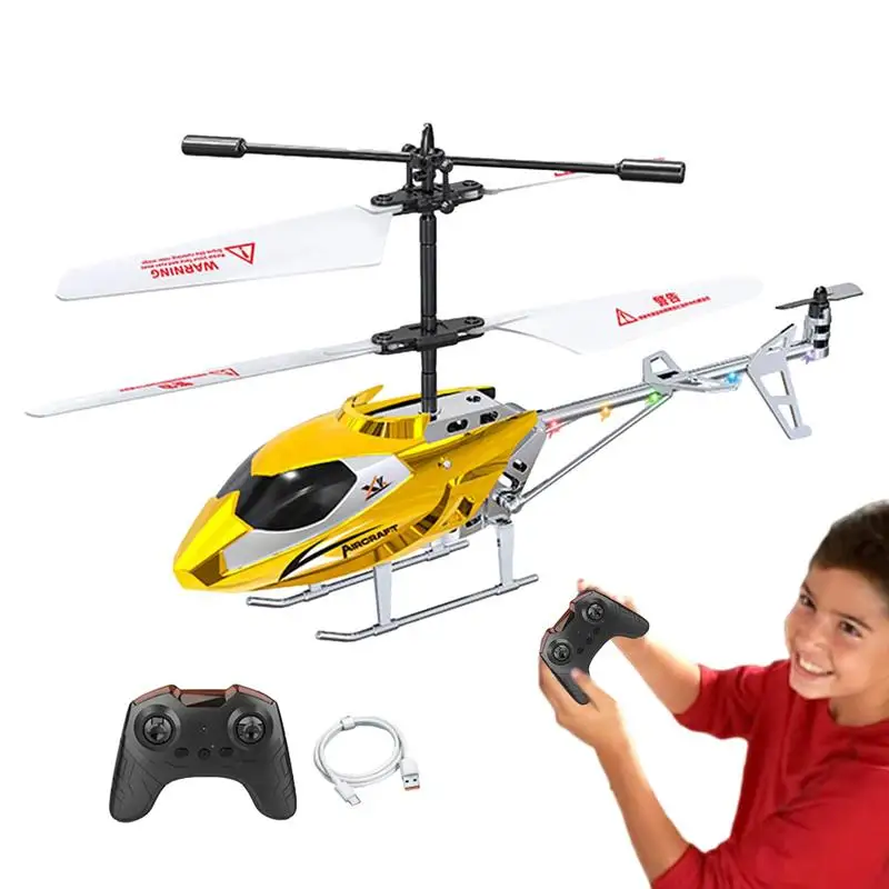 Helicóptero de controle remoto com voo estável para crianças, Aeronave de controle fácil, Brinquedos voadores para meninos, Presentes