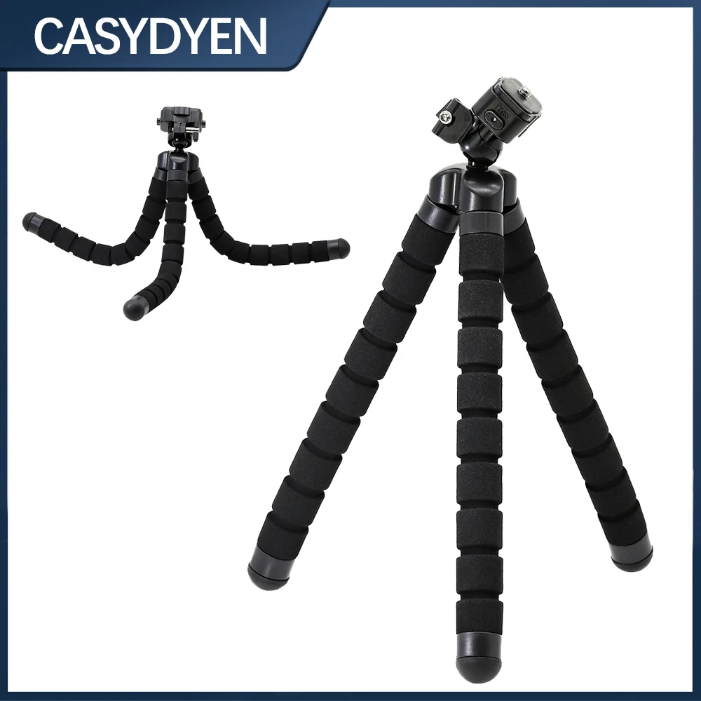 Mini Tripod Mini Projector Camera Tripod Flexible Sponge Octopus Phone Holder Clip Stand For Phone Stand