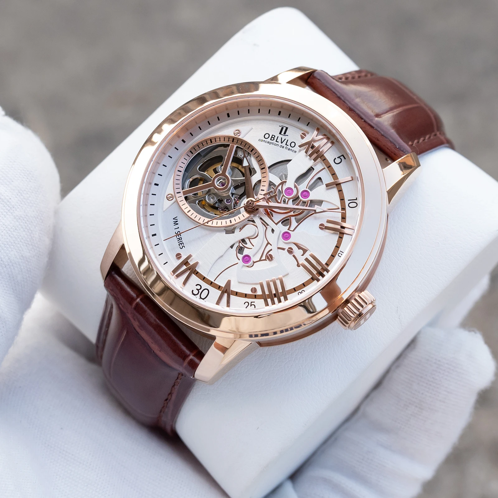 Oblvlo Men's Unique… - image