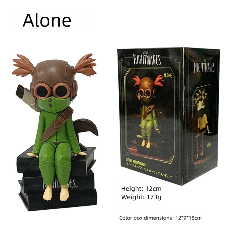Heiß begehrte GK Little Nightmares Anime-Figur: Six Figure Mono Actionfigur, Anime-Spiel PVC-Actionfigur, Sammlermodell-Puppe – Detail 10